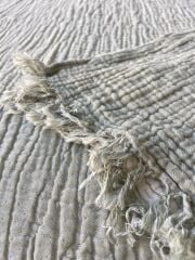 TRUYTOWEL %100 PAMUK 4 KATLI ÇAĞLA YEŞİLİ YATAK ÖRTÜSÜ PİKE