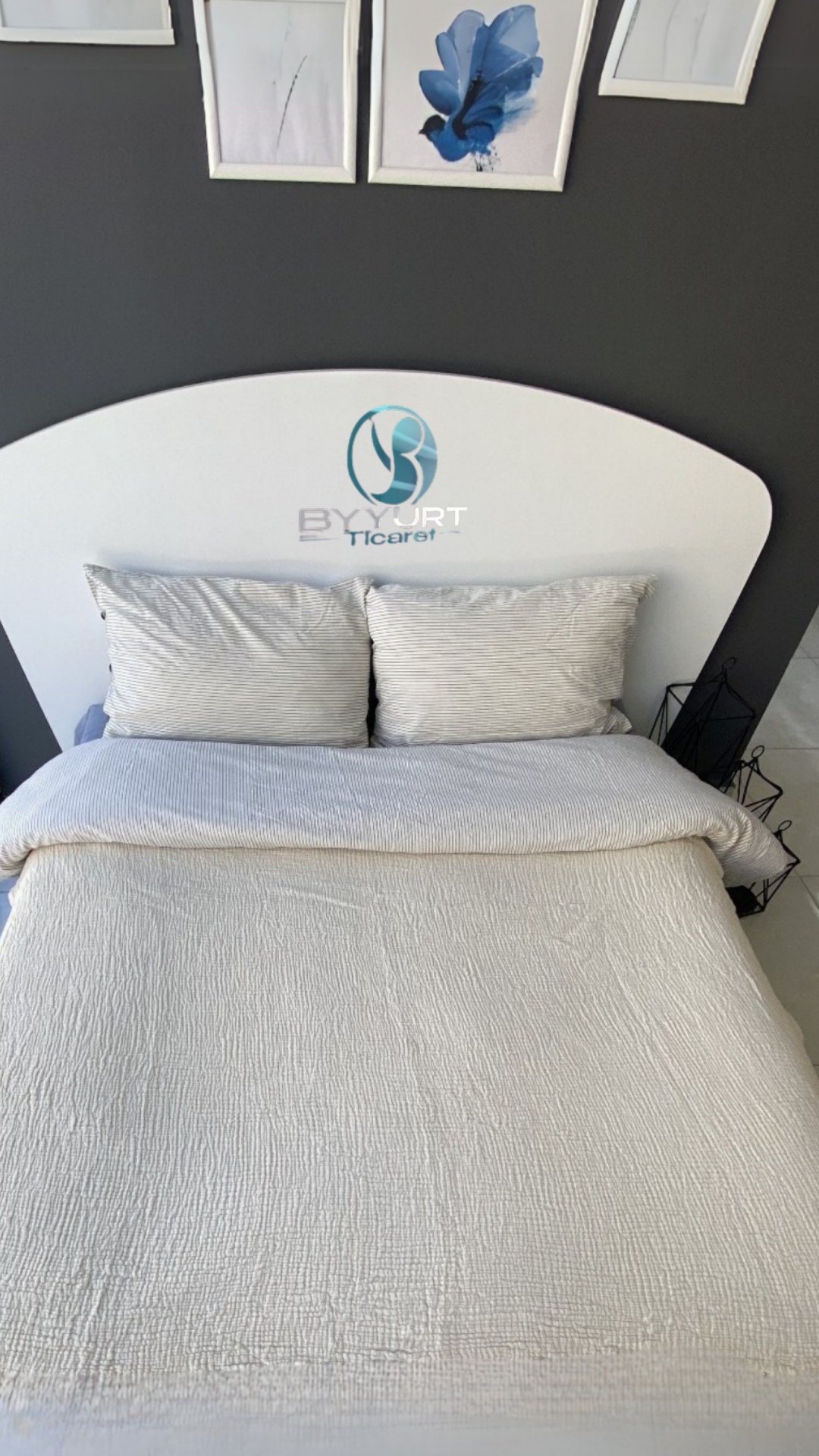 %100 PAMUKLU TEK KİŞİLİK MÜSLİN PİKE İVORY