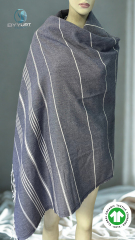 %100 PAMUK PEŞTEMAL LACİVERT