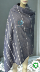 %100 PAMUK PEŞTEMAL LACİVERT